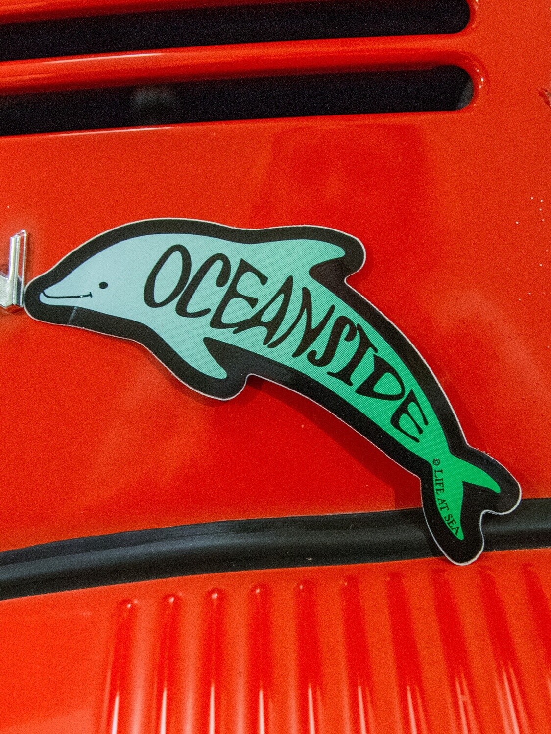 Sm Sticker-Oceanside Dolphin