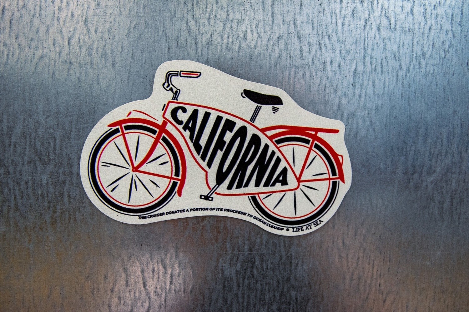 California Beach Cruiser Magnet